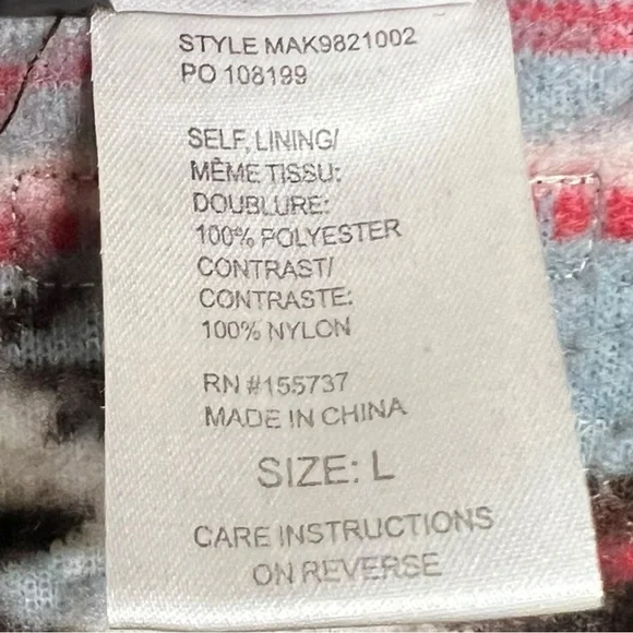 🌻CINCH Western Aztec Fleece Pullover | Women’s Size Small - Picture 9 of 10